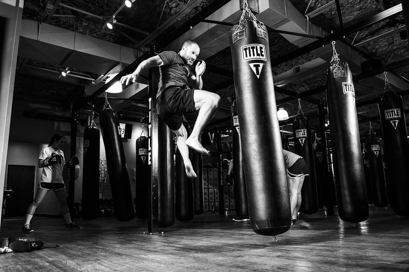Martial Arts Fighters Training